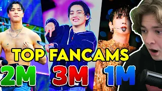 NON K-POP Fans Watch MOST VIEWED KPOP FANCAMS OF 2022 - Boy Groups