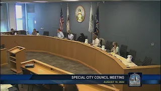 Special City Council Meeting 8-10-2022