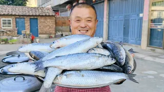 都說冬至後的子魚最肥美，阿胖山買10斤焖豆豉，名不虛傳啊！