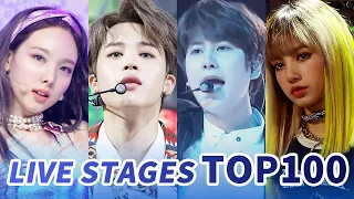 [TOP 100] MOST VIEWED K-POP MUSIC SHOW AND COMEBACK SHOW LIVE STAGES