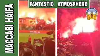 💚 Ultras Maccabi Haifa Fantastic Atmosphere at Sammy Ofer | UCL | Maccabi Haifa vs PSG 1-3 | 2022