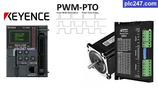 PLC Keyence "Stepping Motor" Control Tutorial