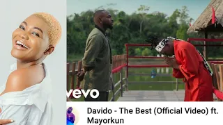 Davido - The Best (Official Reaction) ft Mayorkun