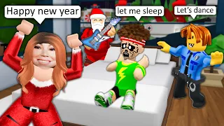 NOISY NEW YEAR 🎉 ROBLOX Brookhaven 🏡RP - FUNNY MOMENTS (HAPPY NEW YEAR 2024 🎆)