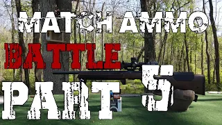 CZ 457 MTR MATCH AMMO BATTLE, PART 5: SK RIFLE MATCH ACCURACY TESTING AT 50 YARDS