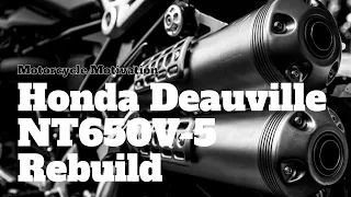 Honda Deauville NT650V5 Teardown & Rebuild #1