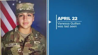 Known timeline of the disappearance of Pfc. Vanessa Guillen