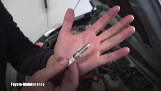 How to replace spark plugs in 2014 Prius V
