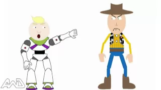 2D Toy Story - YOU ARE A TOY!