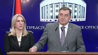 Dodik EK potvrdila dva entiteta tri naroda press konferencija