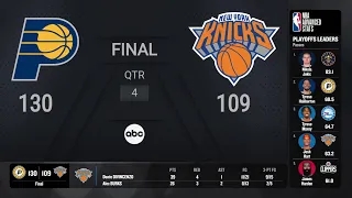 Pacers @ Knicks Game 7 | #NBAPlayoffs Presented by Google Pixel Live Scoreboard