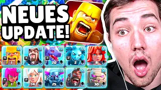 VERRÜCKTES UPDATE! 😨 ALLE TRUPPEN KOSTENLOS! Clash of Clans