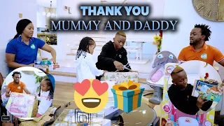 SURPRISE!!!! AAAWWW 😍 MY KIDS WERE EXCITED TO UNWRAP THEIR GIFTS || DIANA BAHATI