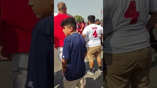 Fresno State football stadium entrance