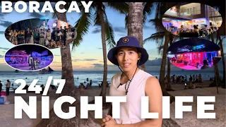 24/7 night Life in Boracay Island | #JamilTourGuide