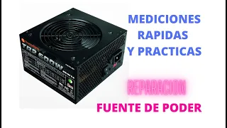 Reparación fuente termaltek -mediciones rapidas y practicas