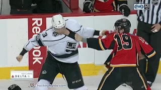 Brayden McNabb vs Matthew Tkachuk Mar 29, 2017