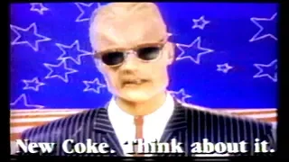 New Coke Commercial ft.  Max Headroom Matt Frewer