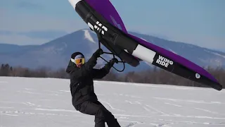Wing skiing | Québec