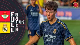 FULL MATCH: Real Betis vs Real Madrid U17 Juvenil The Cup 2023