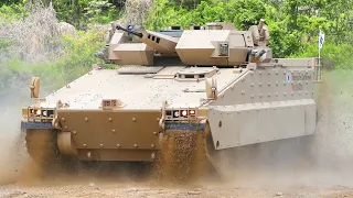 Redback IFV demonstration by ROK Army