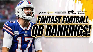 2023 Fantasy Football Quarterback Rankings | Quarterback Tiers | QB Sleepers & Busts