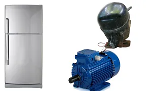 How to turn a refrigerator compressor into a 250v generator ,DIY UKSA