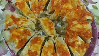 УЗБЕКСКИЙ ХАНУМ ВКУСНОЕ И СЫТНОЕ БЛЮДО/Uzbek Khanum is very tasty