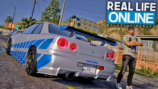 MIT DEM GT-R ZUM TUNING-TREFFEN! - GTA 5 Real Life Online