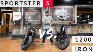 2021 Harley Davidson | Sportster S VS. 1200 Iron