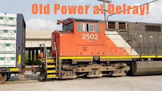 Railfanning Detroit with Old Power!