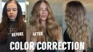 Hair Transformations with Lauryn: Removing 6 Years of Black Box Dye Color Correction Ep. 110