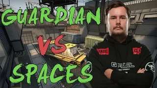 CSGO: POV FaZe GuardiaN vs Space Soldiers (29/13) train @ ESL Pro League Season 7 EU