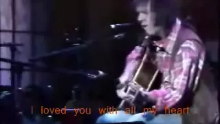 Neil Young - Harvest Moon (with lyrics)