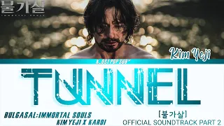 KIM YEJI [김예지] 'TUNNEL' BULGASAL Ost Part 2 (불가살 ost) Lyrics han,rom,eng