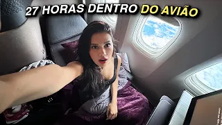 Viajando para ÁSIA DE VOLTA por 27 HORAS!! SOS