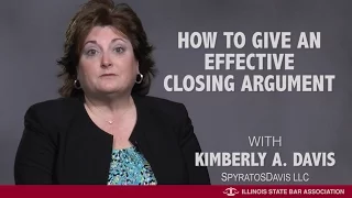 How to Give an Effective Closing Argument