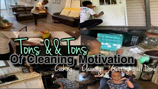 Allllll day cleaning motivation/ clean all day with me/ getting it ALL done/ cleaning motivation/