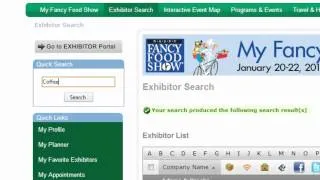 My Winter Fancy Food Show - Introductory Video for Exhibitors