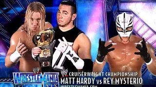 WWE WrestleMania XIX (Match #1) Rey Mysterio vs Matt Hardy