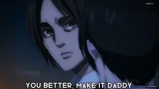 Mikasa I swear to god, if you call me family one more time..