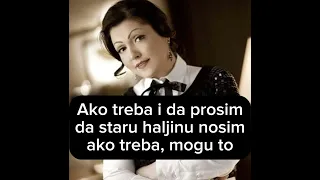 Verica Serifovic - Ako treba mogu to Karaoke