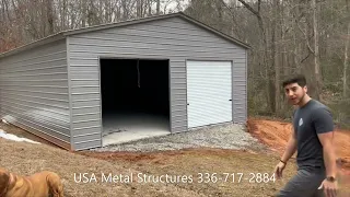 AFFORDABLE 30x40x12 Metal Shop!