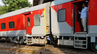 12461 Mandore Superfast brand new LHB coaches.