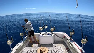 Fishing for Ahi Tuna on Aolani at Waianae, Hawaii 10-26-2023