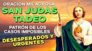 ✝️ Oracion a SAN JUDAS TADEO Patron de LOS CASOS IMPOSIBLES DESESPERADOS Y URGENTES