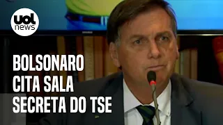 Live de Bolsonaro: Apuração em sala secreta do TSE é falsa | UOL Confere