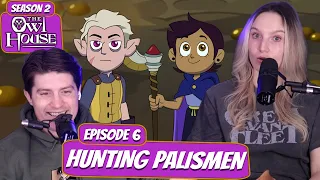 GOLDEN GUARD UNMASKED! | The Owl House Season 2 Couple Reaction | Ep 6 "Hunting Palismen”