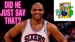 Charles Barkley claims he showered with uniform on after games to get it clean, do you believe him?