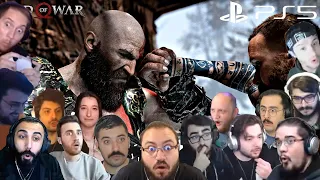 God Of War (2018) -  Yayıncıların Baldur Yumruk Sahnesine Tepkileri